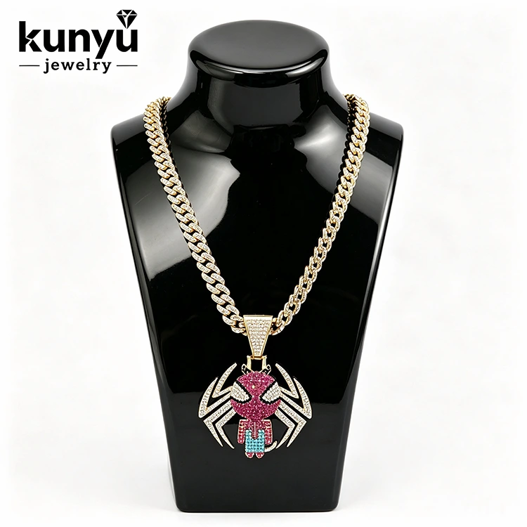 Bling medál Hip Hop nyaklánc Bling medál Hip Hop nyaklánc