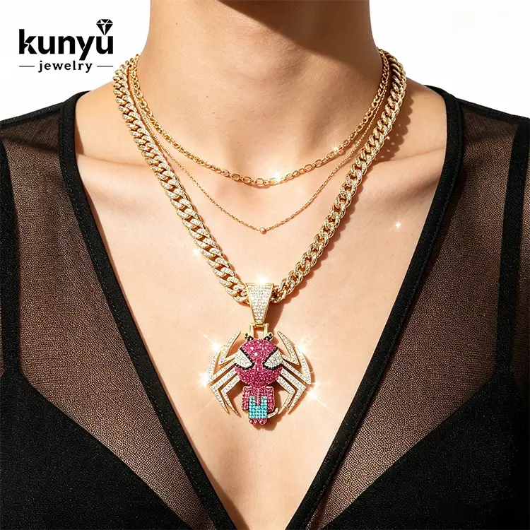 Bling medál Hip Hop nyaklánc